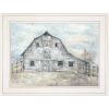 Rustic Beauty 1 White Framed Print Wall Art