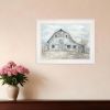 Rustic Beauty 1 White Framed Print Wall Art