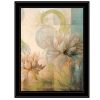 Meandering Flowers II 2 Black Framed Print Wall Art