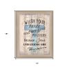 Wash your Hands 3 Brown Framed Print Bathroom Wall Art