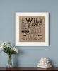 Forever 1 White Framed Print Wall Art