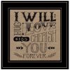 Forever 2 Black Framed Print Wall Art