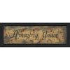 Amazing Grace Black Framed Print Wall Art