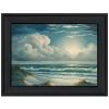 Moon Glow 2 Black Framed Print Wall Art