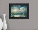 Moon Glow 2 Black Framed Print Wall Art