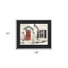 Main Street 2 Black Framed Print Wall Art