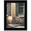 Picnic Getaway 2 Black Framed Print Wall Art