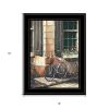 Picnic Getaway 2 Black Framed Print Wall Art