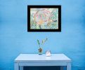 Bloom for Yourself 4 Black Framed Print Wall Art