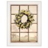 Country Gazing 2 White Framed Print Wall Art