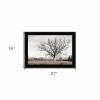 Earth and Sky 2 Black Framed Print Wall Art