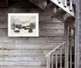 Farmhouse Christmas 1 White Framed Print Wall Art