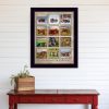 Faith Family Farming Black Framed Print Wall Art