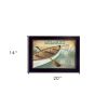 Memories at the Lake Black Framed Print Wall Art