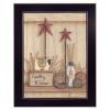 Country Kitchen 1 Black Framed Print Kitchen Wall Art