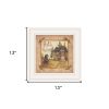 Bath House 3 White Framed Print Bathroom Wall Art