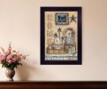 Friends 2 Black Framed Print Wall Art