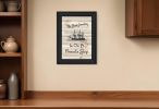 Friendship Journey 1 Black Framed Print Wall Art