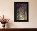 Path of Happiness 2 Black Framed Print Wall Art