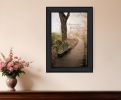 Through the Mist Black Framed Print Wall Art