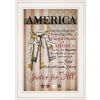 The Keys to Freedom 2 White Framed Print Wall Art