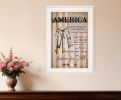 The Keys to Freedom 2 White Framed Print Wall Art