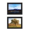 Set Of Two Success 1 Black Framed Print Wall Art