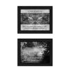 Set Of Two Beauty 2 Black Framed Print Wall Art