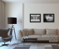 Set Of Two Beauty 2 Black Framed Print Wall Art