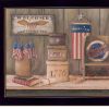 Set Of Two Sweet Land of Liberty 1 Black Framed Print Wall Art