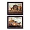 Set Of Two By Grace 1 Black Framed Print Wall Art