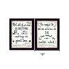 Set Of Two Great Love 1 Black Framed Print Wall Art