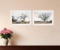 Set Of Two Ohio Fields I 1 White Framed Print Wall Art