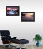 Set Of Two Future Genesis 2 Black Framed Print Wall Art