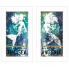 Set Of Two Under The Sea 1 White Framed Print Wall Art