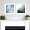 Set Of Two Sailboat Marina 1 White Framed Print Wall Art