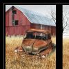 Granddads Old Truck 8 Black Framed Print Wall Art