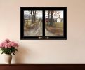 The Road Home 7 Black Framed Print Wall Art