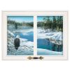 The Lookout 3 White Framed Print Wall Art