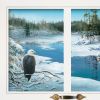 The Lookout 3 White Framed Print Wall Art