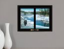 The Lookout 4 Black Framed Print Wall Art