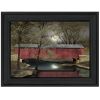 Warm Summers Eve 3 Black Framed Print Wall Art