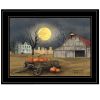 Harvest Moon 7 Black Framed Print Kitchen Wall Art