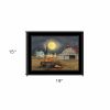 Harvest Moon 7 Black Framed Print Kitchen Wall Art