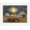 Spooky Harvest Moon 2 White Framed Print Kitchen Wall Art