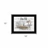 Farm Life 6 Black Framed Print Wall Art