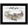 Whats Your Hurry 2 Black Framed Print Wall Art