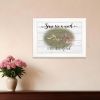 Some See A Weed 1 White Framed Print Wall Art