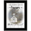 Tomorrow 2 Black Framed Print Wall Art