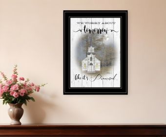 Tomorrow 2 Black Framed Print Wall Art